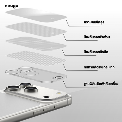 NEUGA Lens Camera Tempered Glass