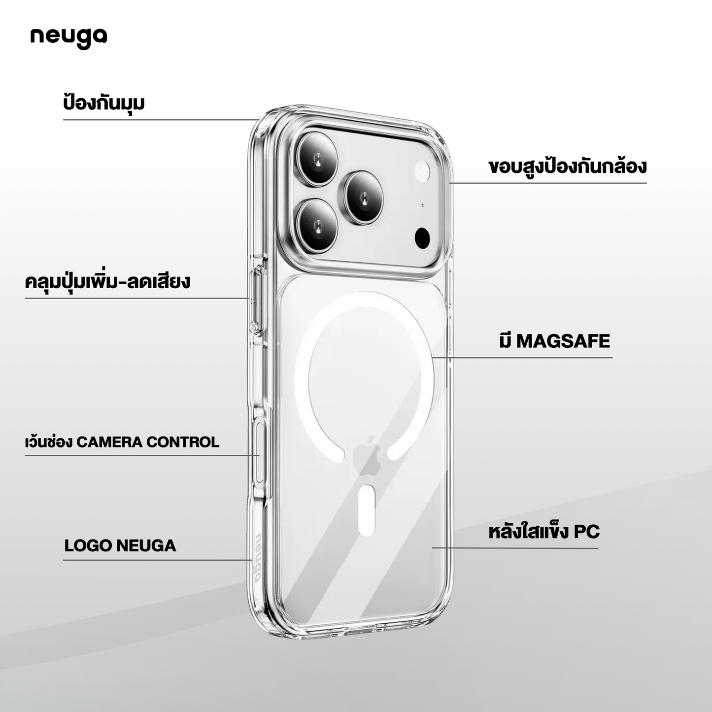 NEUGA Magnetic Case